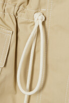 Thumbnail for your product : J.W.Anderson Gathered Cotton-twill Jacket - Neutrals