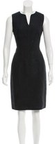 Thumbnail for your product : Piazza Sempione Sleeveless Matelassé Dress
