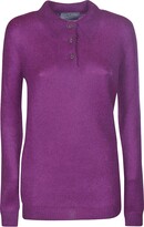 Thumbnail for your product : Prada Soft polo shirt made of mohair wool with long sleeves.