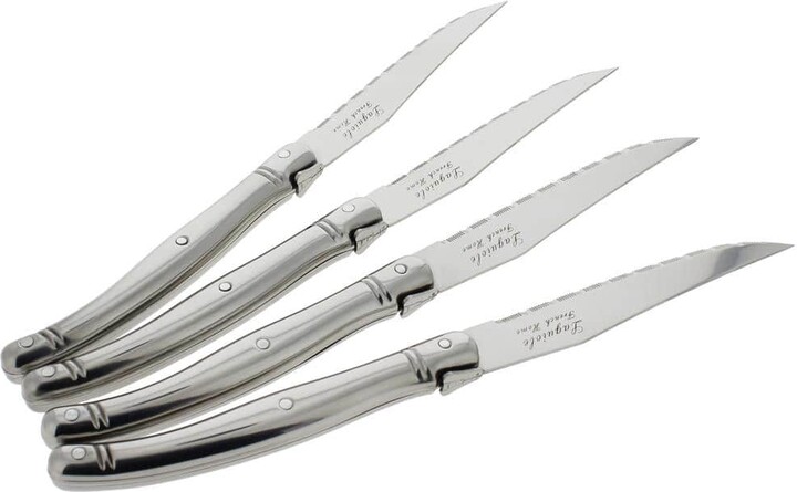 French Home Laguiole 4-Piece Stainless Steel Steak Knives