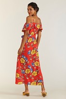Thumbnail for your product : Yumi Cold-Shoulder Frill Maxi