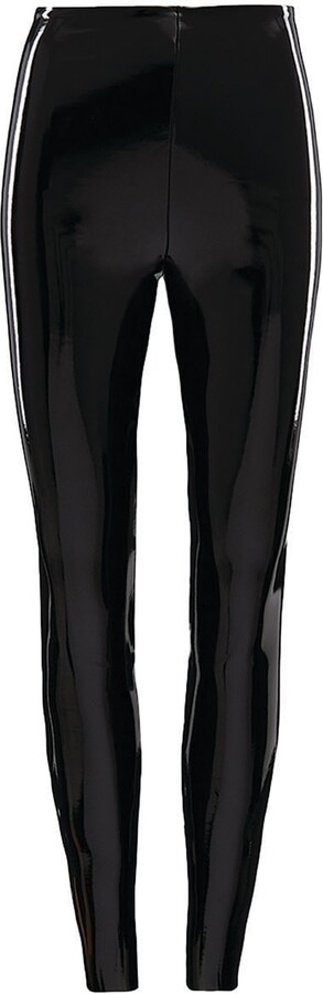 Commando Patent Faux Leather Control Smoothing Legging, Black, Slg25