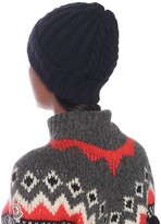 Thumbnail for your product : Moncler Logo wool beanie