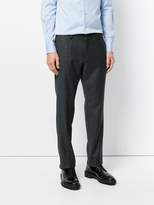 Thumbnail for your product : HUGO BOSS textured straight-leg trousers