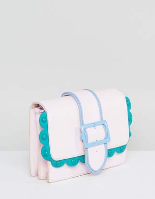 ASOS Hero Scallop Edge Shoulder Bag With Detachable Strap