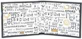 Thumbnail for your product : Dolce & Gabbana graffiti print fold out wallet