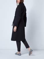 Thumbnail for your product : Linea Pia Belted Wrap Front Coat