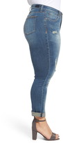 Thumbnail for your product : Seven7 Ripped & Embellished Skinny Jeans