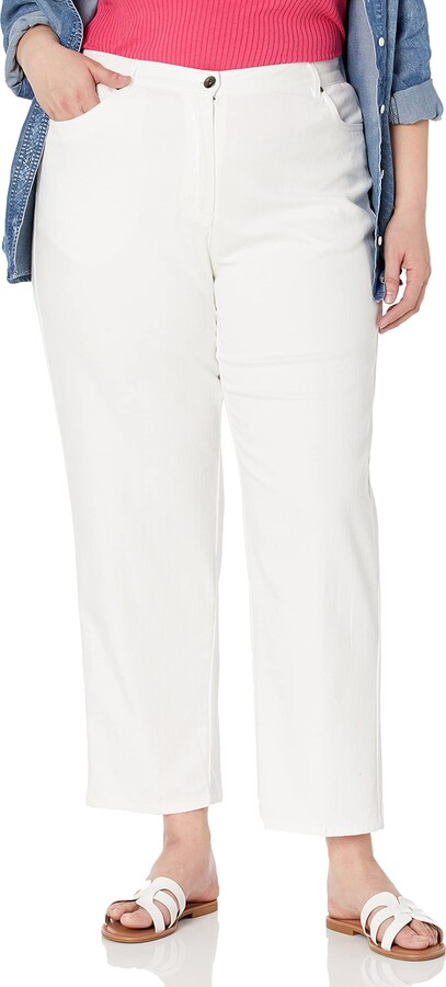 Women's Flat Front Easy Stretch Pant Ruby Rd 