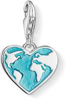 Thumbnail for your product : Thomas Sabo Charm Club Globe Heart Charm