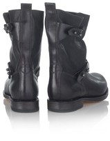 Thumbnail for your product : Rag and Bone 3856 Rag & Bone Black Leather Moto Boots
