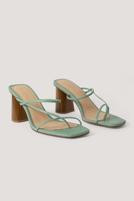 green block heel sandals uk