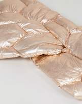 Thumbnail for your product : ASOS Metallic Quilted Long Scarf