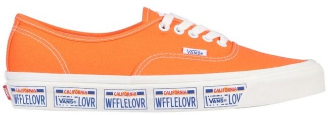 Vans Women's Orange Shoes | ShopStyle