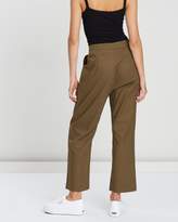 Thumbnail for your product : Atmos & Here Linen Blend Crop Pants