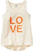 Thumbnail for your product : Old Navy Girls Sequin-Graphic Tanks