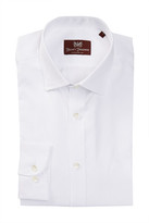Thumbnail for your product : Hickey Freeman Spread Collar Herringbone Dress Shirt