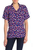 Thumbnail for your product : Raga Clara Patterned Short Sleeve Blouse