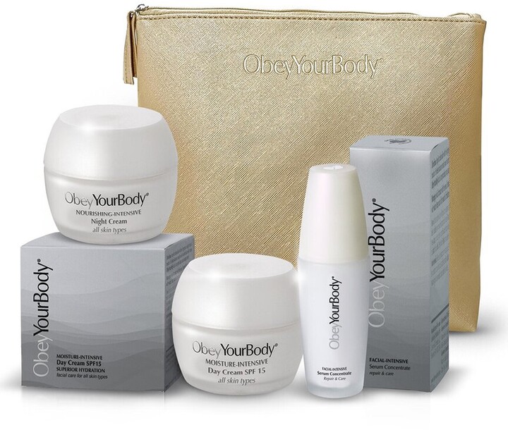 Obey Your Body Silver Daily Routine 3Piece Set ShopStyle Face Care