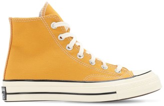 womens converse yellow chelsee rubber high