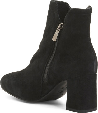 Igi&co Made In Italy Suede Booties With Jewel Details - ShopStyle