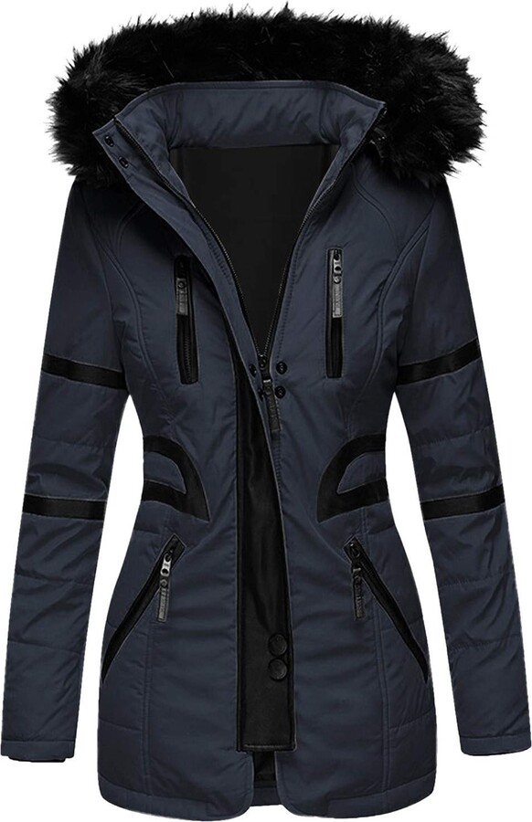 down coat with fleece lining