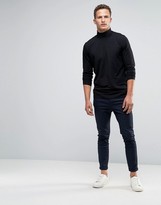 Thumbnail for your product : Jack and Jones Long Sleeve Roll Neck in Jersey