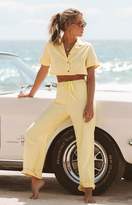 Thumbnail for your product : Bb X Rahnee Sage Linen Pants Yellow