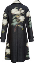 Thumbnail for your product : Peter Som Mega Rose Wool Coat