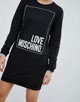 Thumbnail for your product : Love Moschino Iconic Print Tee Dress