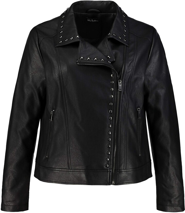 leather jacket size 22
