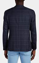 Thumbnail for your product : Canali Men's Plaid Travel Wool Two-Button Sportcoat - Navy
