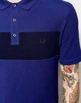 Thumbnail for your product : Fred Perry Polo with Block Hoop Slim Fit