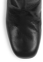 Thumbnail for your product : Gucci Marion Knee-High Leather Wedge Boots