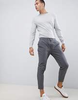 Thumbnail for your product : Burton Menswear crew neck jumper in grey