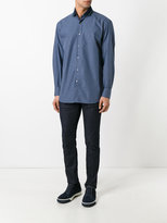 Thumbnail for your product : Brioni fine checked shirt