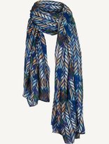 Thumbnail for your product : Fat Face Wave Pattern Scarf