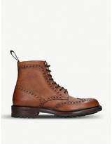 Thumbnail for your product : Joseph Cheaney Tweed Commando leather brogue boots
