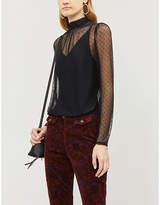 Thumbnail for your product : Free People Twice the Fun mesh and jersey body