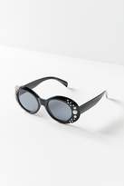 Thumbnail for your product : Urban Outfitters Pearl Oversized Oval Sunglasses