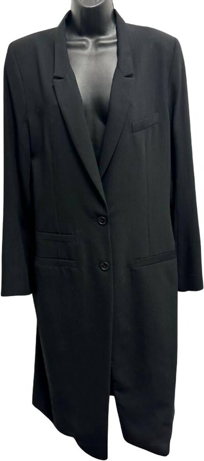 Ann Demeulemeester Women's Tailored Longline Blazer In Black