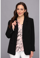 Thumbnail for your product : Vince Camuto Plus Plus Size One Button Blazer