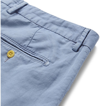 Gant Slim-Fit Linen and Cotton-Blend Twill Shorts
