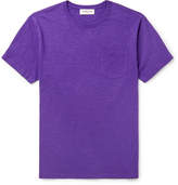 Thumbnail for your product : YMC Slim-fit Slub Cotton-jersey T-shirt - Purple