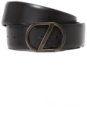 Z Zegna 2264 Z Logo Reversible Adjustable Belt