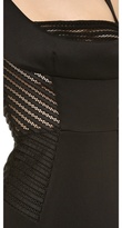 Thumbnail for your product : Milly Mesh Detail Sheath Dress