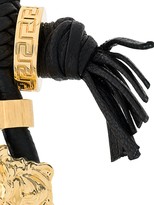 Thumbnail for your product : Versace woven Medusa bracelet