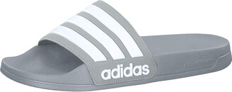 adidas slides gray