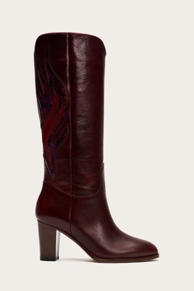 frye wine boots