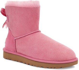 pink ugg boots with bows